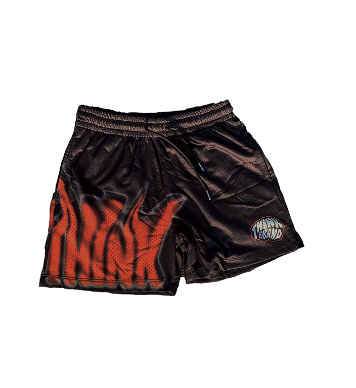 THINK "Fire" Mesh Short